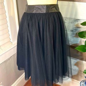 Black Tulle skirt